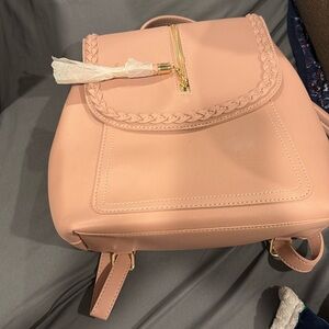 Baby pink new with tags backpack